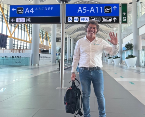 Luca Site Inspection in Aeroporto